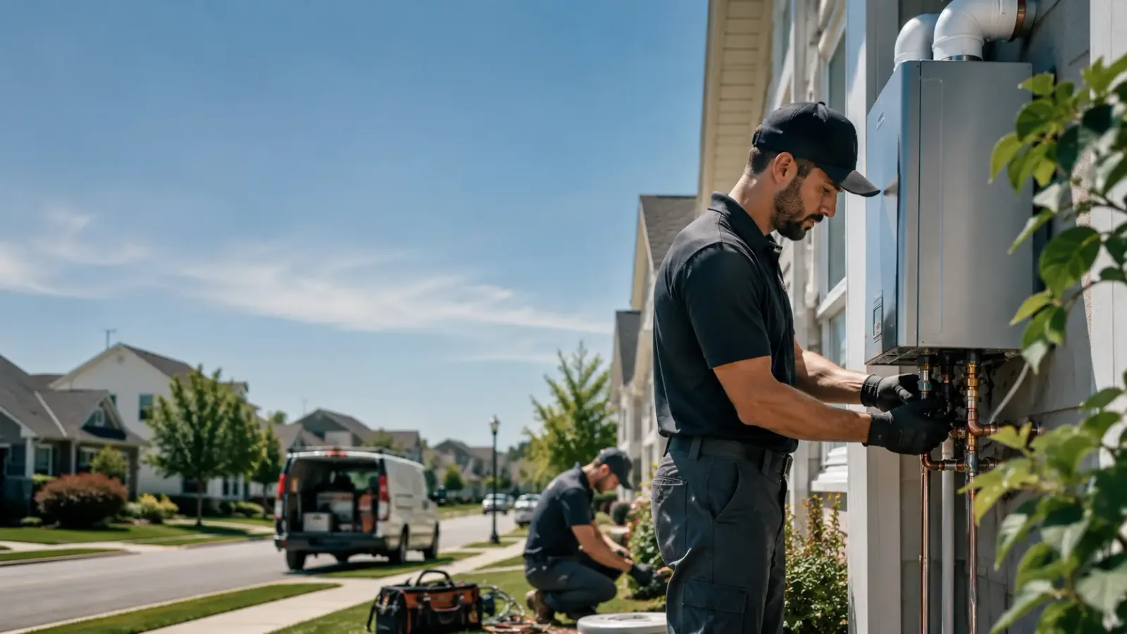 Tankless Water Heater Installation in Liverpool, TX